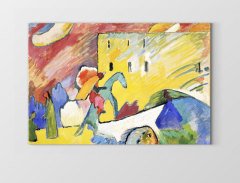 Vassily Kandisky Tablosu Çerçevesiz - 45x30