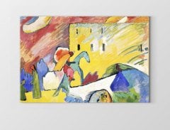 Vassily Kandisky Tablosu Çerçevesiz - 50x90