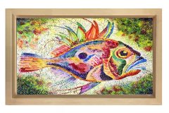 Yağlıboya Tablosu Naturel Ahşap Çerçeve - 100x150