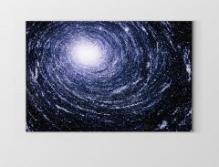 Evren ve Uzay Tablosu Çerçevesiz - 50x90