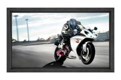 Motor tutkusu tablosu Tablosu Siyah Ahşap Çerçeve - 50x70