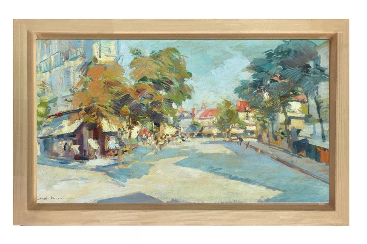 Vassily Kandisky Tablosu Naturel Ahşap Çerçeve - 100x200