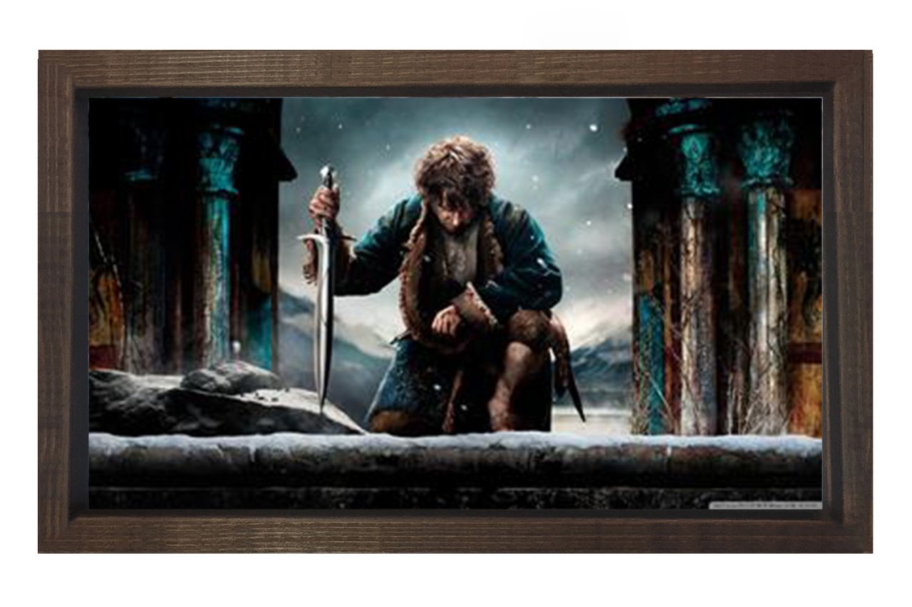 The Hobbit  Tablosu Kahverengi Ahşap - 100x150