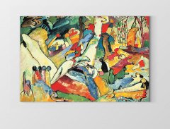 Vassily Kandisky Tablosu Çerçevesiz - 40x60
