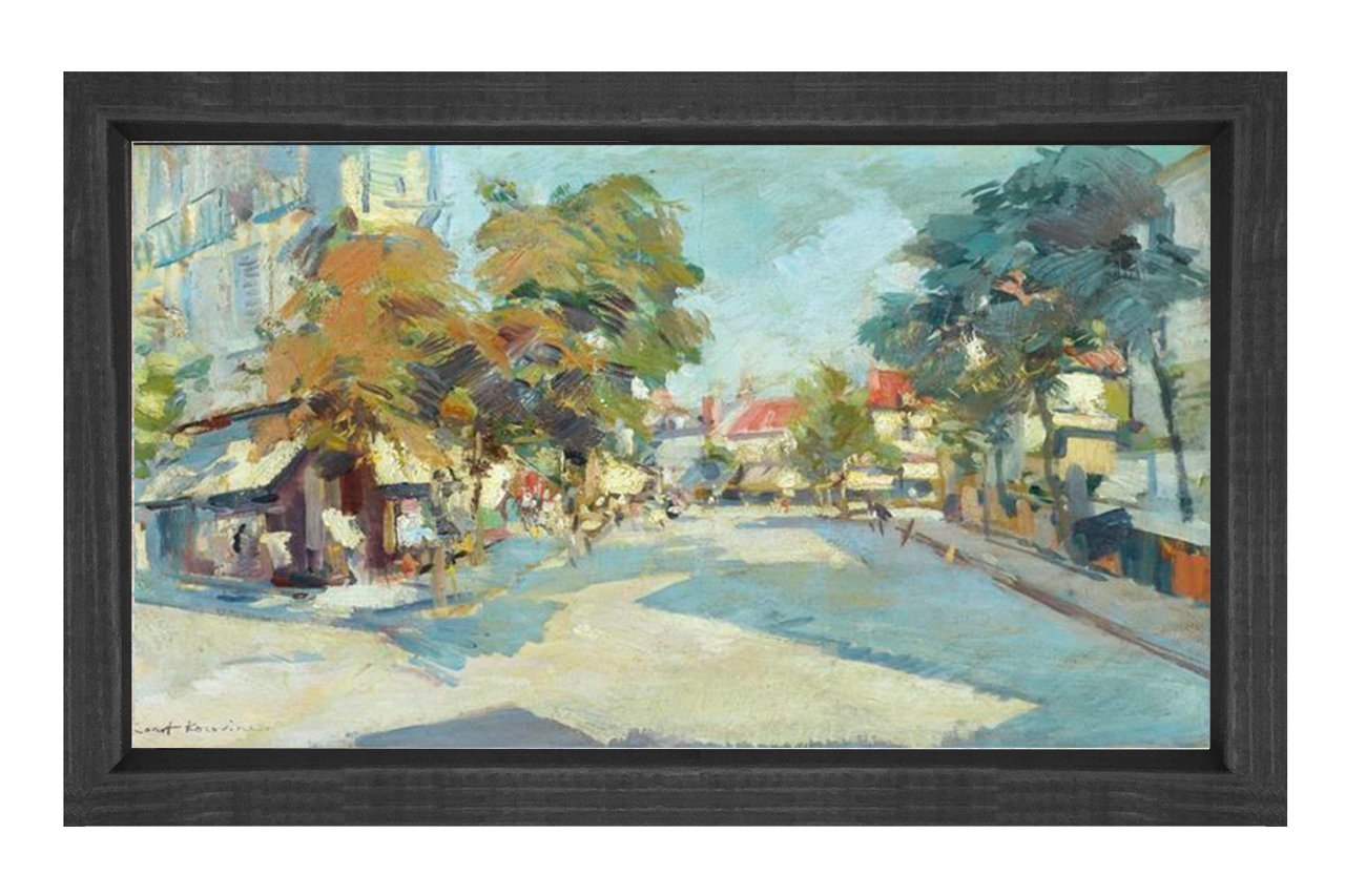 Vassily Kandisky Tablosu Siyah Ahşap Çerçeve - 40x60