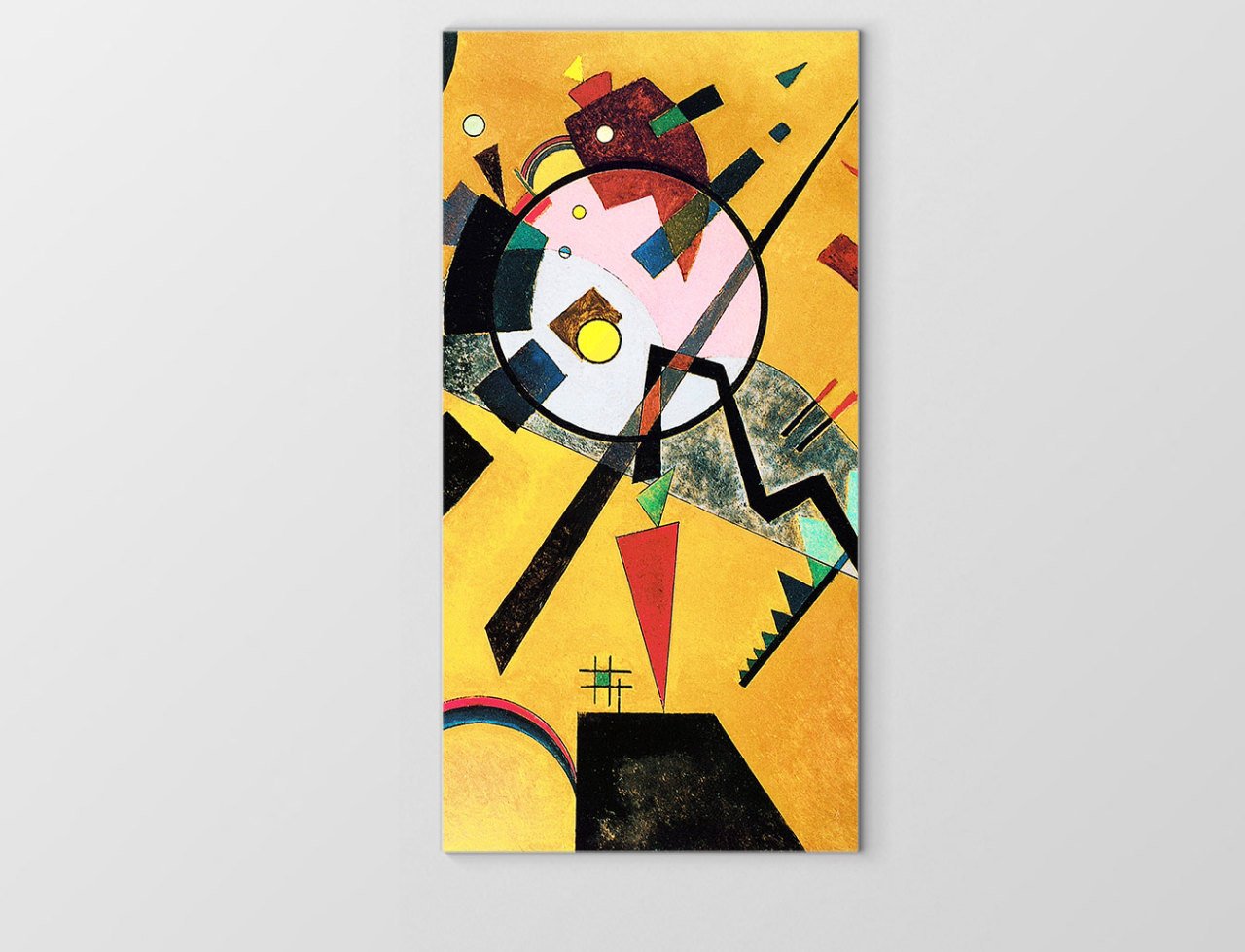 Vassily Kandisky Tablosu Çerçevesiz - 100x200