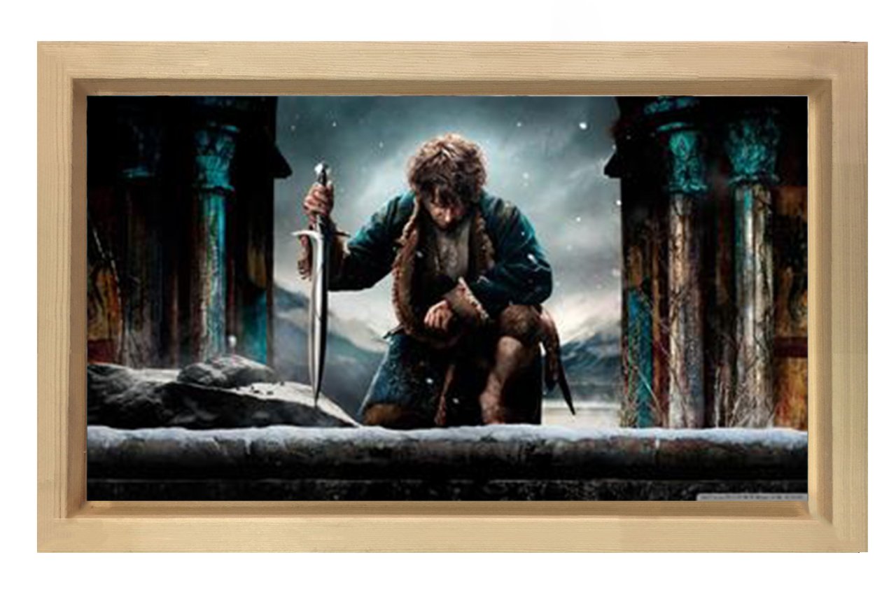 The Hobbit  Tablosu Naturel Ahşap - 50x90