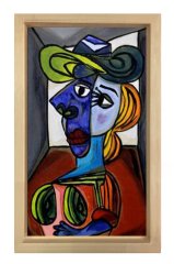 AhKyoung Jung Tablosu Naturel Ahşap Çerçeve - 70x100