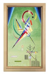 Vassily Kandisky Tablosu Naturel Ahşap Çerçeve - 50x70