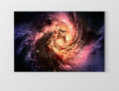 Evren ve Uzay Tablosu Çerçevesiz - 45x30