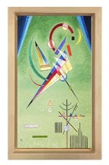 Vassily Kandisky Tablosu Naturel Ahşap Çerçeve - 70x100