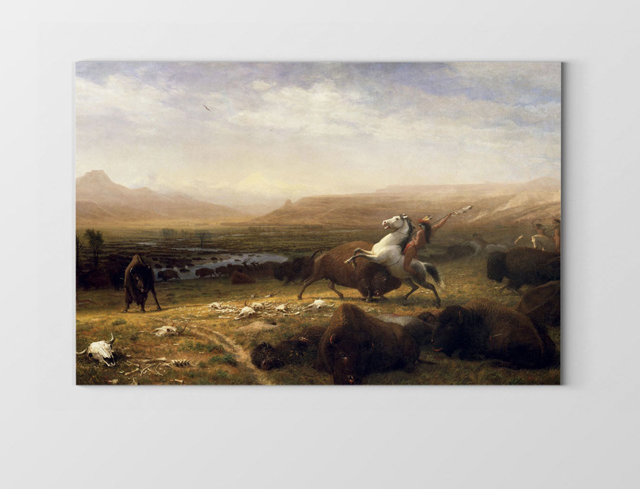 Manzara Reprodüksiyon Tablosu Çerçevesiz - 50x70