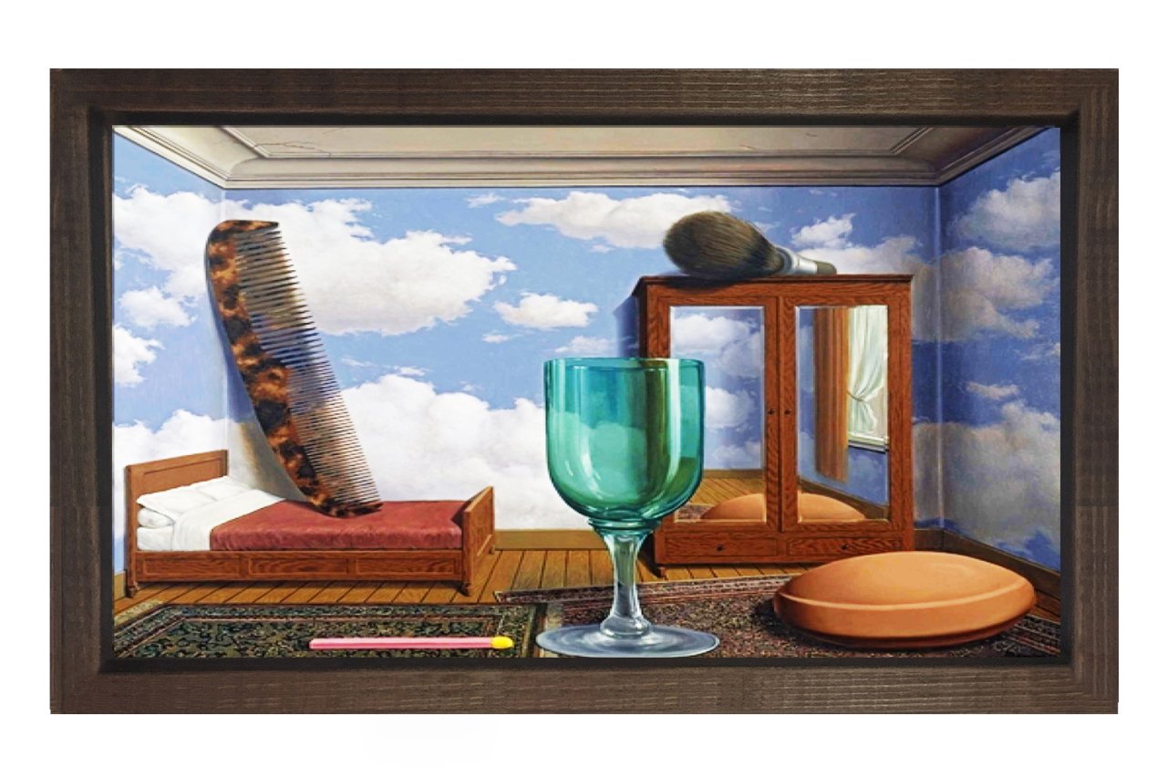Personal Values tablosu Siyah Ahşap Çerçeve - 70x100