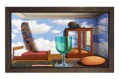 Personal Values tablosu Siyah Ahşap Çerçeve - 70x100