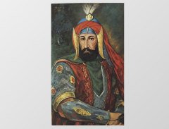 Sultan 4. Murat Tablosu Çerçevesiz - 45x30