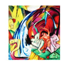 Robert Delaunay - Joie De Vivre Soyut Tablosu Çerçevesiz - 50x70