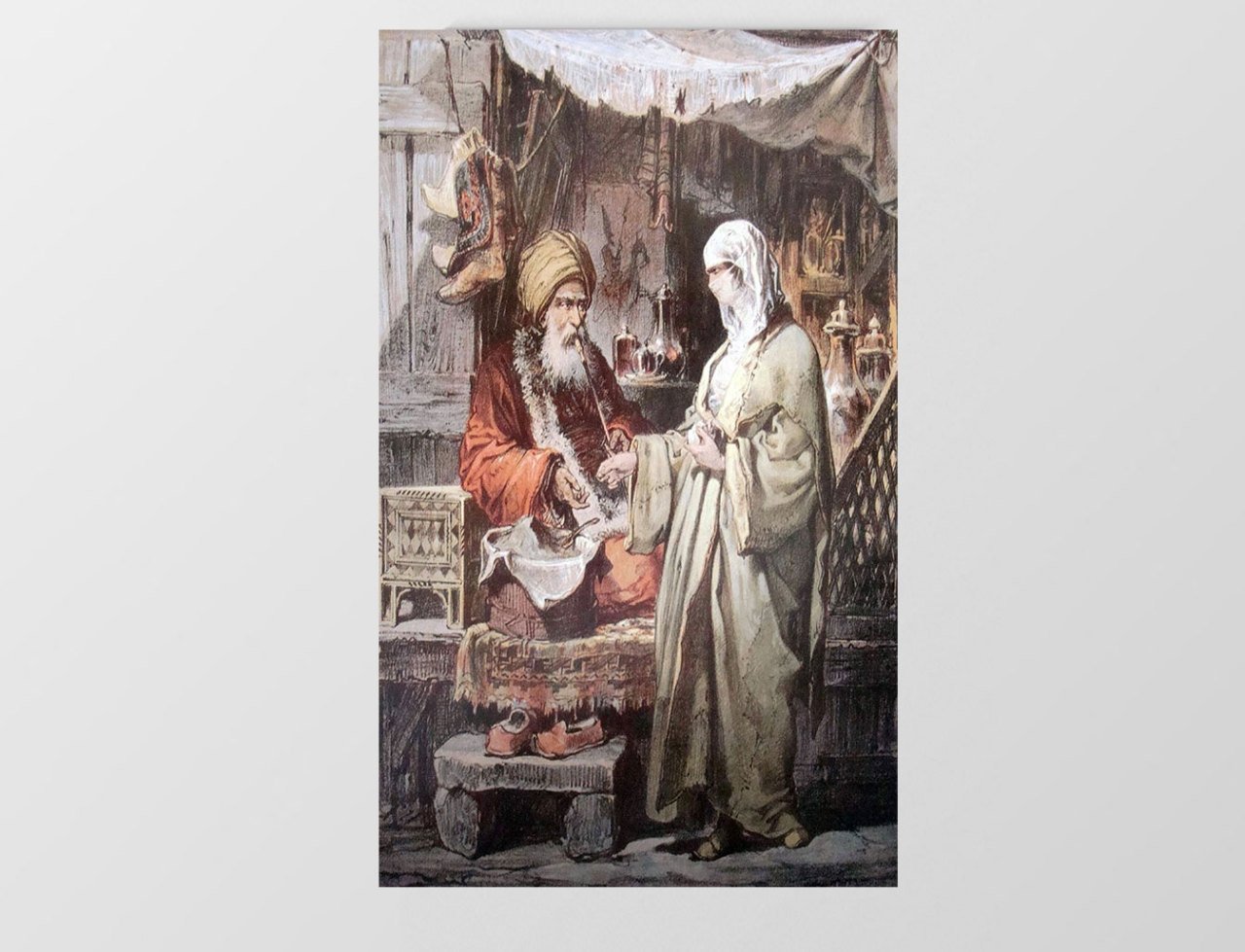 Fatih Sultan Mehmet At Tablosu Çerçevesiz - 100x150