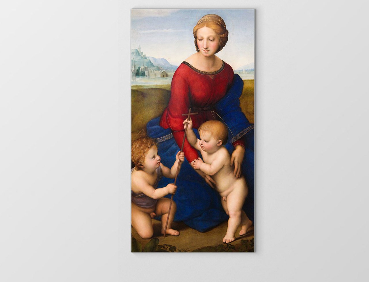 Ana ve Oğullar Tablosu Çerçevesiz - 40x60