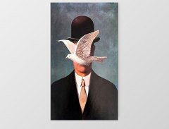 Rene Magritte tablosu Çerçevesiz - 50x70