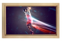 Basketbolcu Ve Smaç Tablosu Naturel Ahşap - 100x200