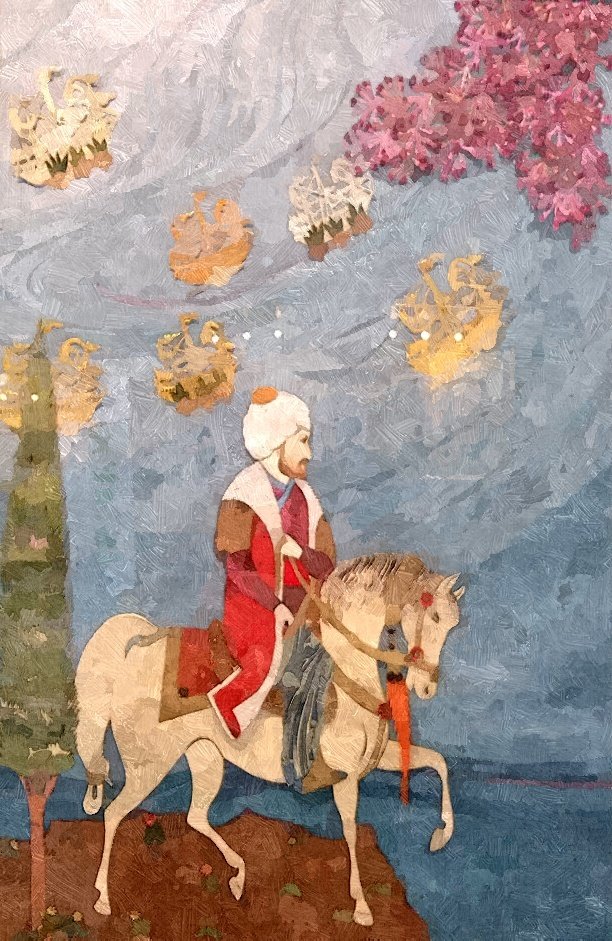 Fatih Minyatür Tablosu Çerçevesiz - 50x70