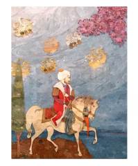 Fatih Minyatür Tablosu Çerçevesiz - 70x100
