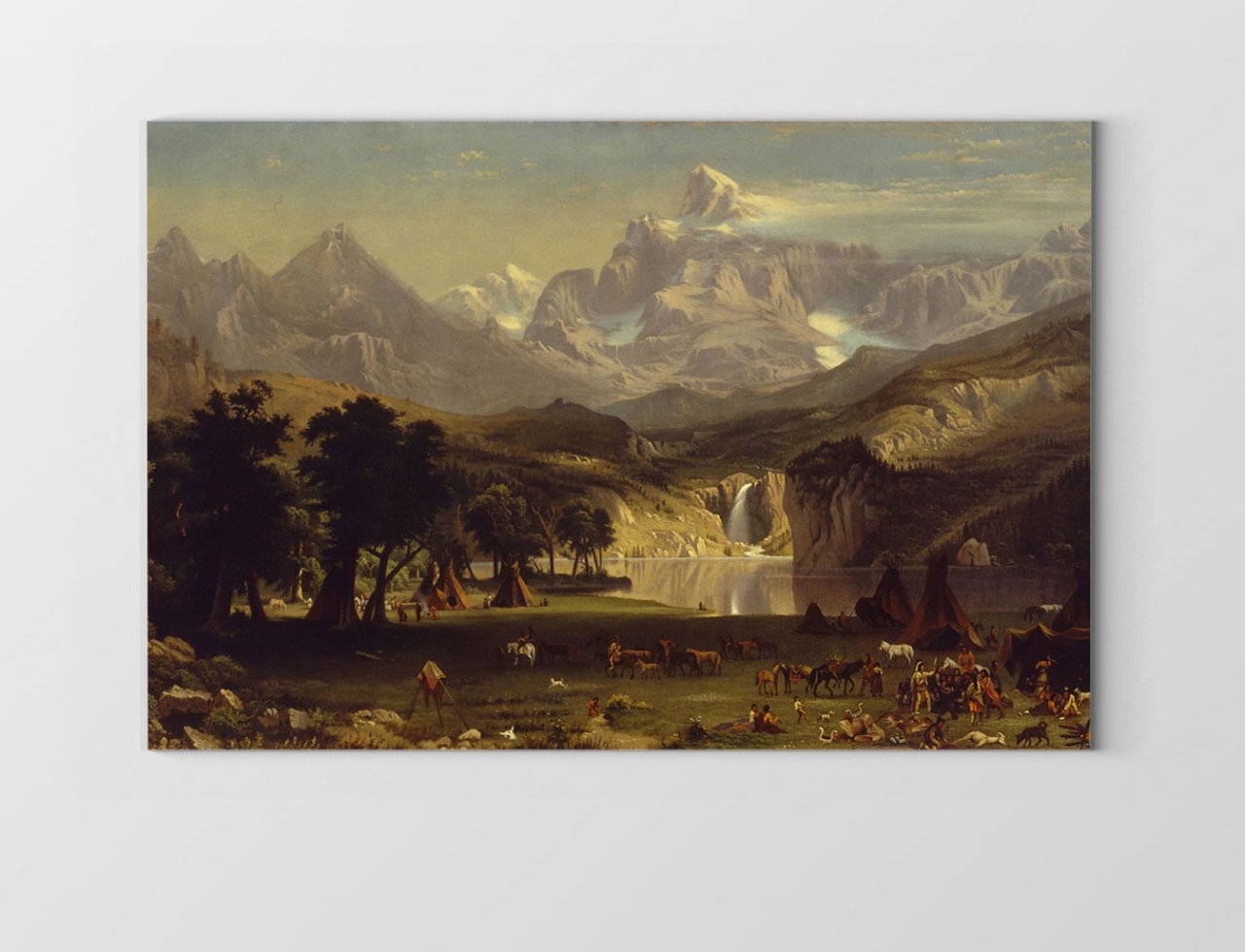 Manzara Reprodüksiyon Tablosu Çerçevesiz - 100x150