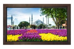Sultan Ahmet Tablosu Kahverengi Ahşap Çerçeve - 70x100