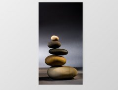 Taşlar Tablosu Çerçevesiz - 40x60