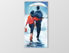 Aşık Çift Tablosu Çerçevesiz - 100x150