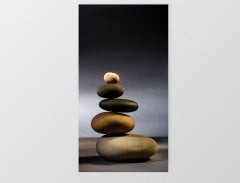 Taşlar Tablosu Çerçevesiz - 50x90