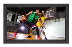 Basketbol Tablosu Siyah Ahşap - 50x90