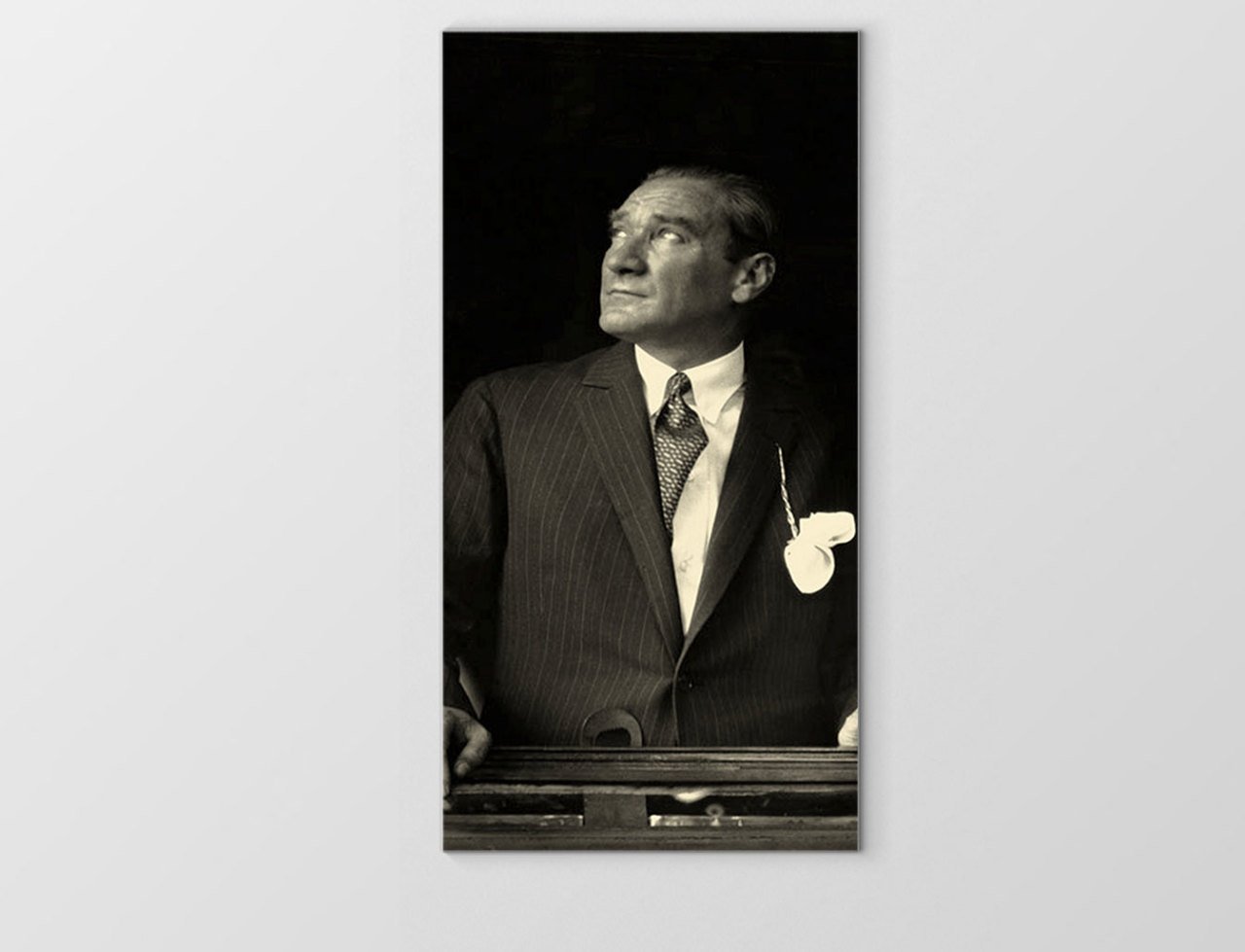 Atatürk Tablosu Çerçevesiz - 50x90