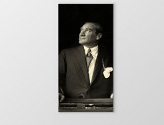 Atatürk Tablosu Çerçevesiz - 50x90