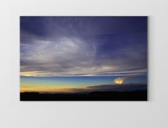 Gökyüzü Manzarası Tablosu Çerçevesiz - 70x100