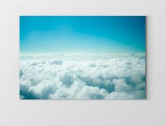 Gökyüzü Bulutları  Tablosu Çerçevesiz - 100x150