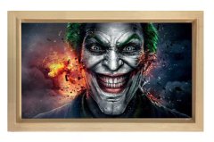 Joker Tablosu Naturel Ahşap Çerçeve - 50x70