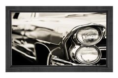 Buick Limited Tablosu Siyah Ahşap - 50x70