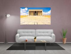 Anıtkabir Tablosu Naturel Ahşap - 50x70