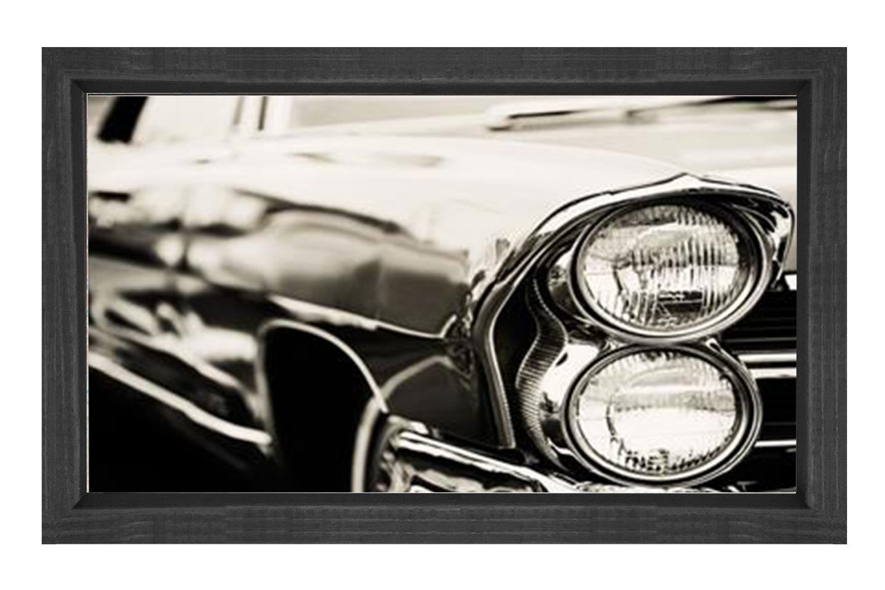 Buick Limited Tablosu Siyah Ahşap - 70x100