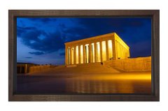 Anıtkabir Tablosu Kahverengi Ahşap - 40x60