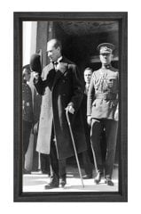Atatürk Siyah Beyaz Tablosu