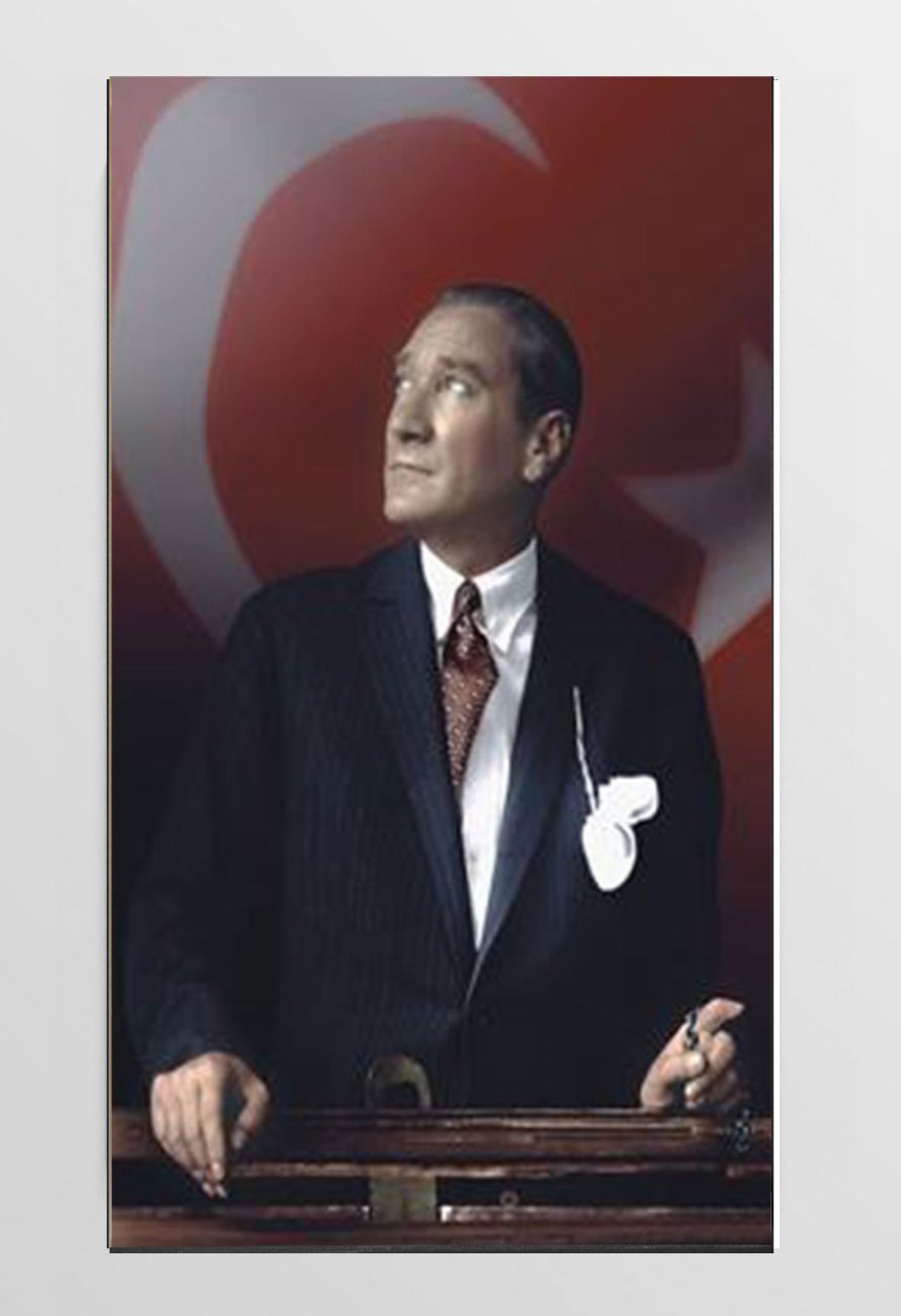 Atatürk Tablosu Çerçevesiz - 100x150