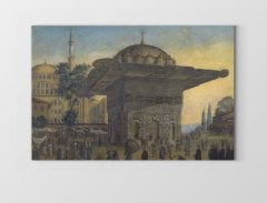 Osmanlı Halkı Tablosu Çerçevesiz - 45x30