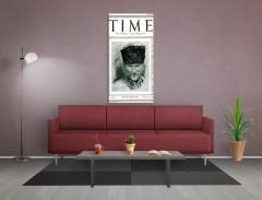 Atatürk Times Kapağı Tablosu Çerçevesiz - 40x60