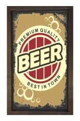 Üst Kalite Bira Reklam Afişi Tablosu