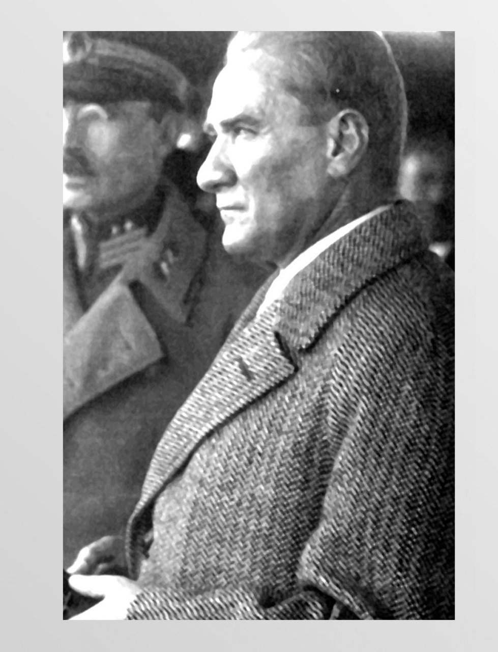 Atatürk Tablosu Çerçevesiz - 100x200