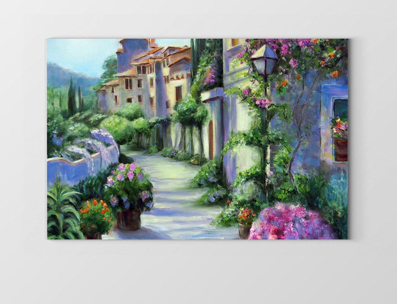 Köy Yolu Tablosu Çerçevesiz - 45x30