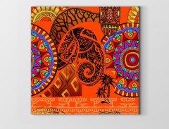 Hint Deseni Tablosu Çerçevesiz - 30x30